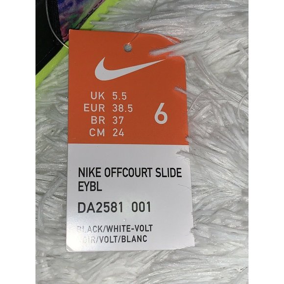 Nike Offcourt EYBL Slides DA2581-001 Men\'s Size 6